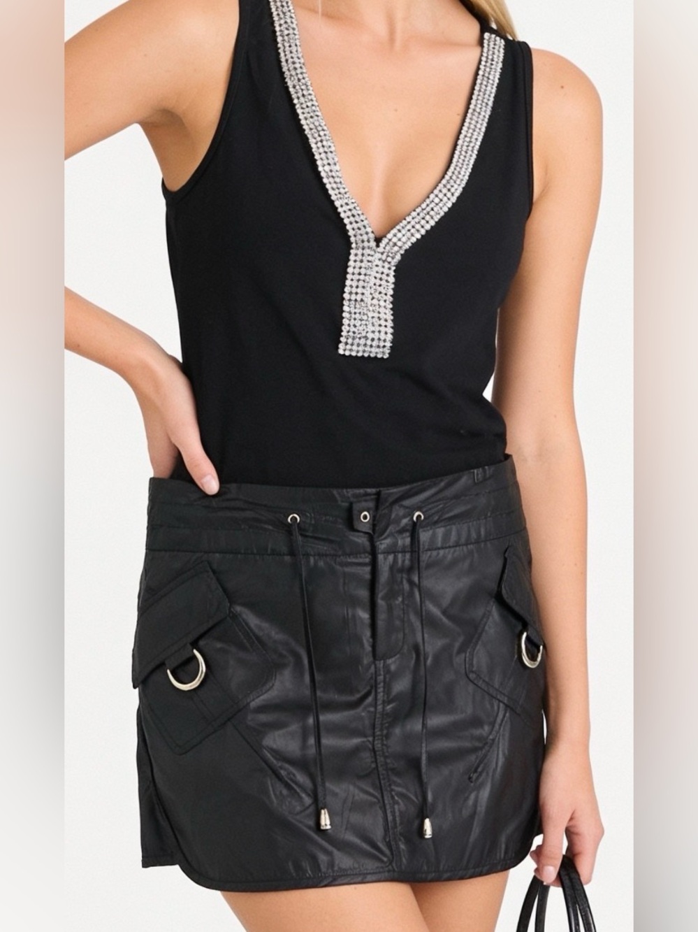 NWOT Buffalo Black Mini Skirt